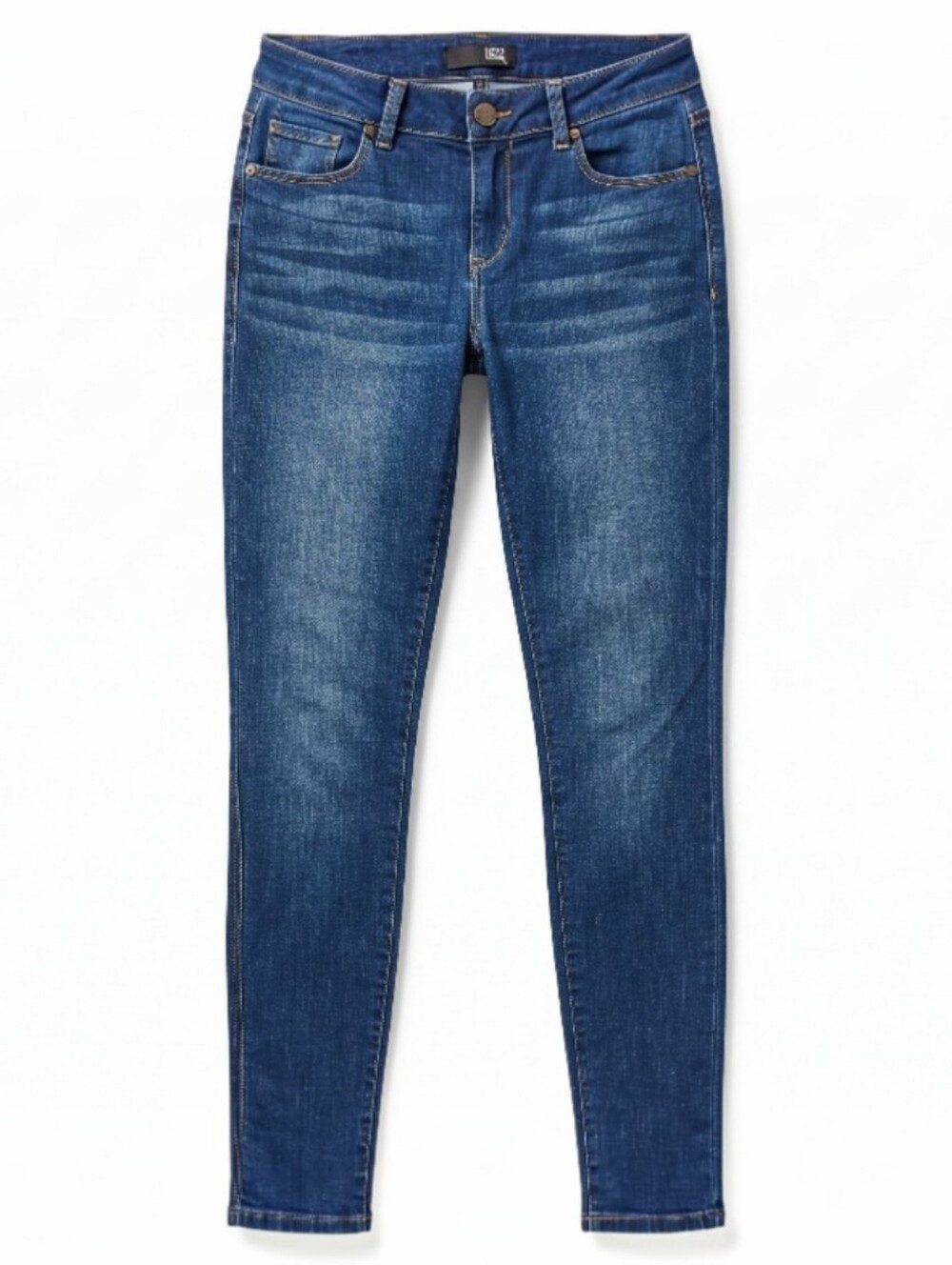 1822 Denim Womens Skinny Jeans Sz 28 Dark Wash Stretch Blue Mid Rise CJ8C1031C6